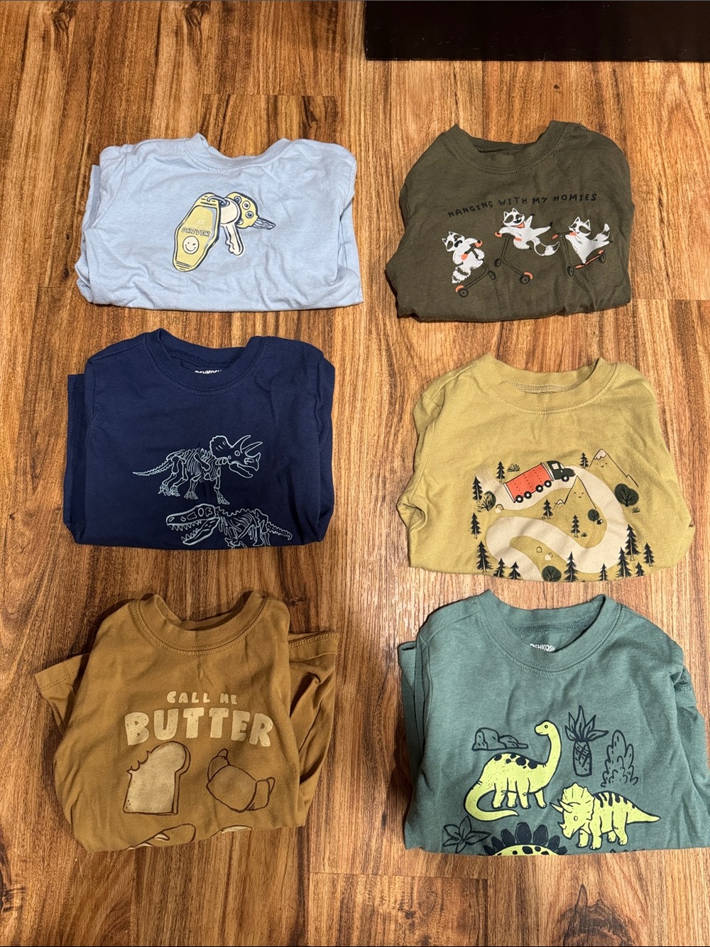 OshKosh B'gosh 2T long sleeve shirt bundle of 6